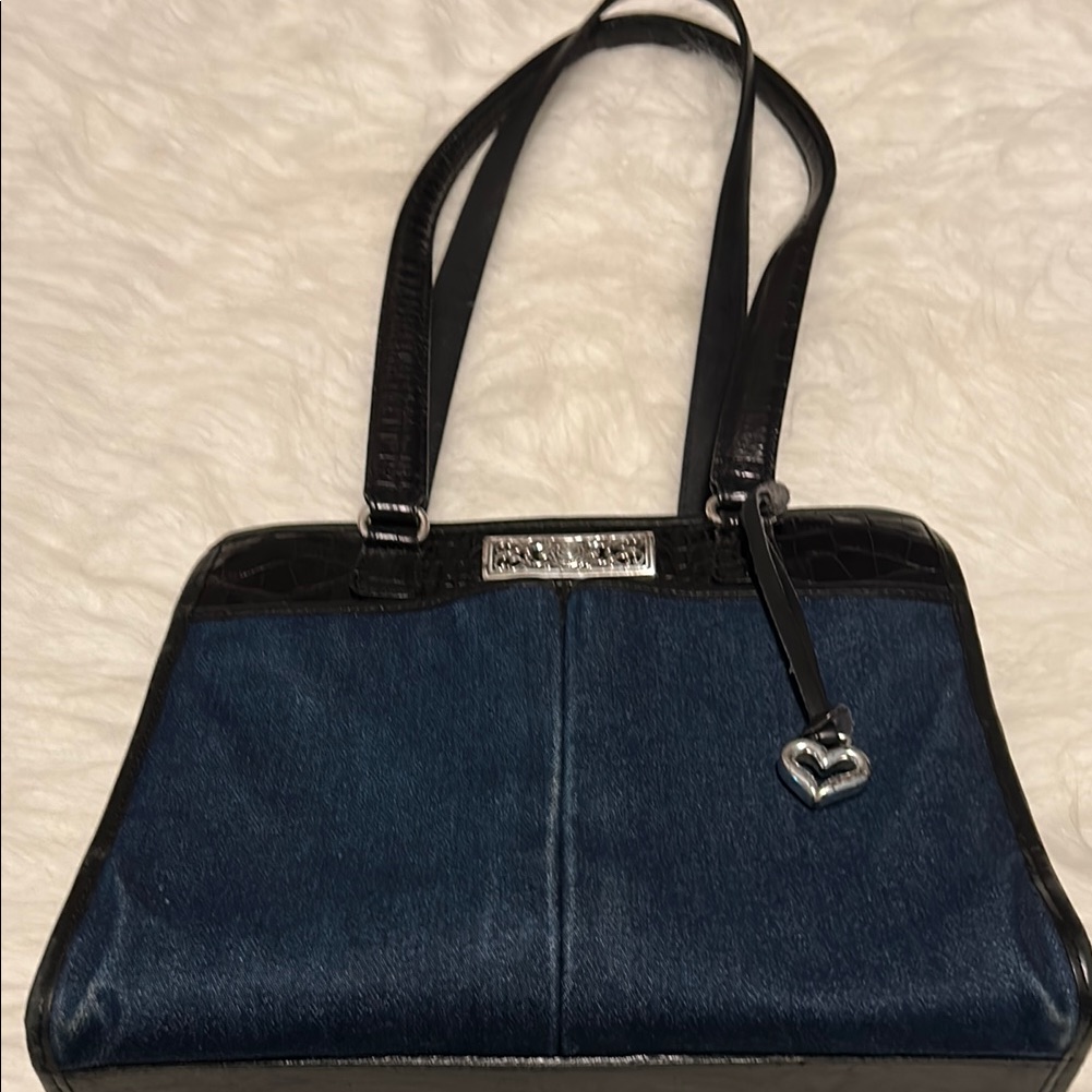 Brighton Lindsey Denim Handbag
